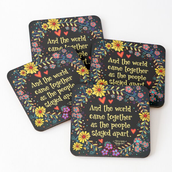 Item preview, The world came together as the people stayed apart designed and sold by Inspirivity.
