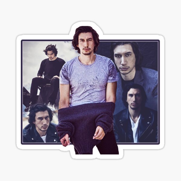 Vista previa del artículo con la obra «Adam Driver Photoshoot Purple Editar», diseñado y vendido por goon-squad.