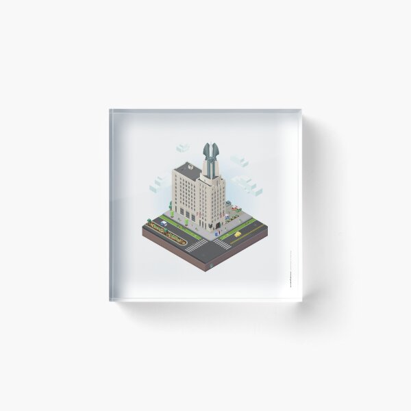 Item preview, City Blocks: Times Square Building (Rochester, NY)  designed and sold by MetroPosters.