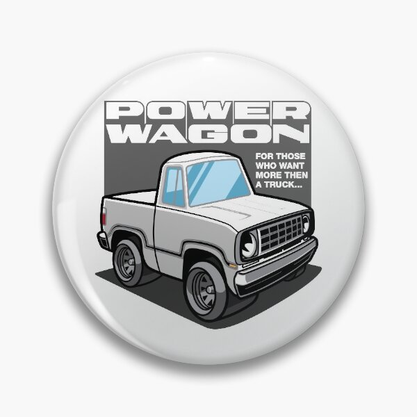 Item preview, White - Power Wagon designed and sold by Justin Ellis.
