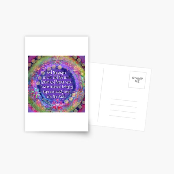 The Earth Healed Postcard