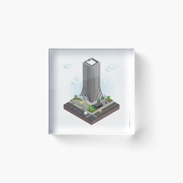 Item preview, City Blocks: The Metropolitan Building (Rochester, NY)  designed and sold by MetroPosters.