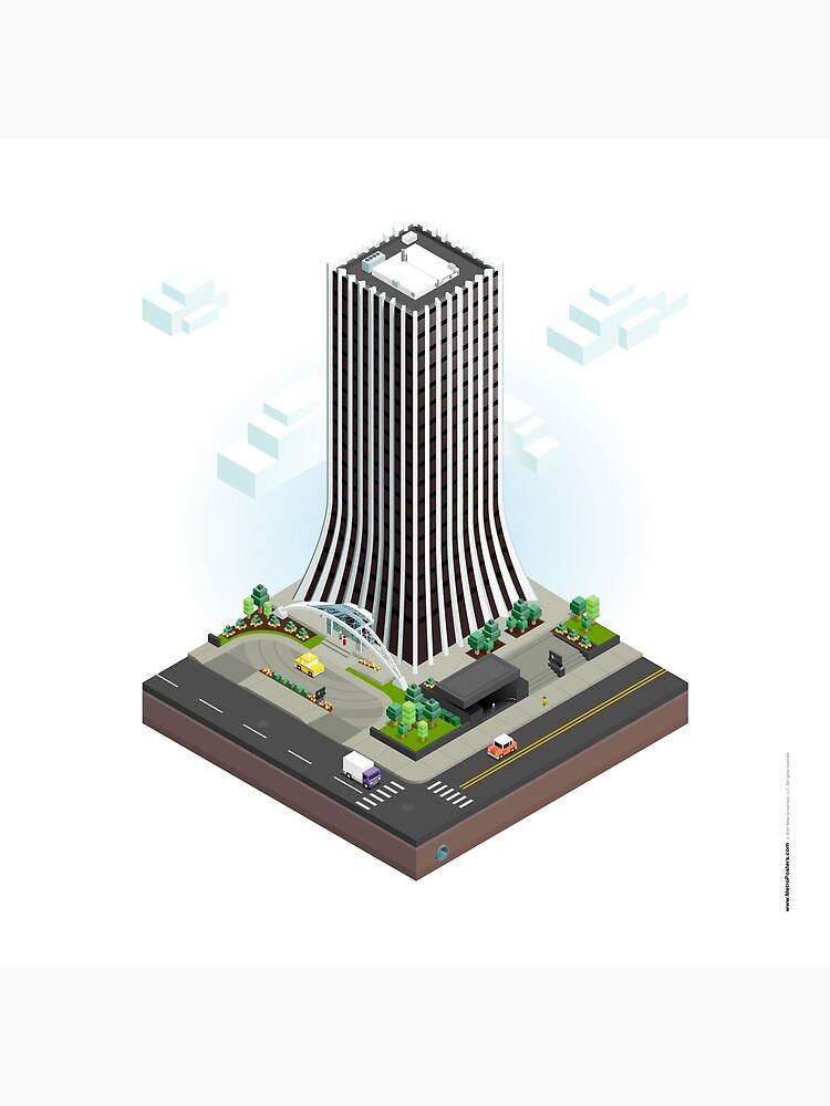 City Blocks: The Metropolitan Building (Rochester, NY) by MetroPosters