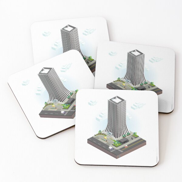 Item preview, City Blocks: The Metropolitan Building (Rochester, NY)  designed and sold by MetroPosters.