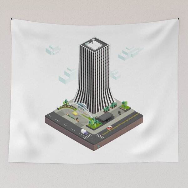 Item preview, City Blocks: The Metropolitan Building (Rochester, NY)  designed and sold by MetroPosters.