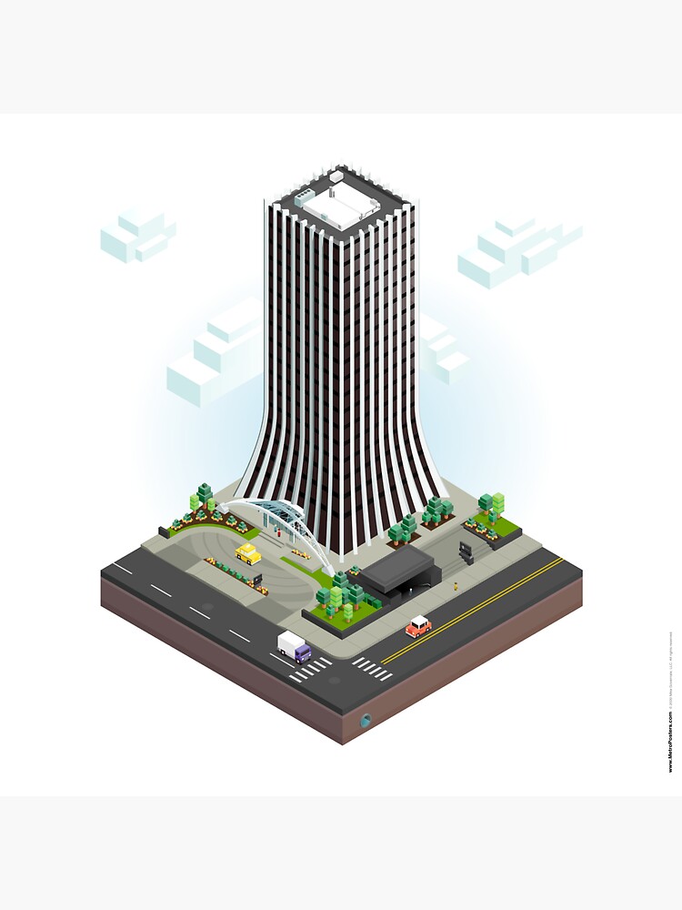 City Blocks: The Metropolitan Building (Rochester, NY) by MetroPosters