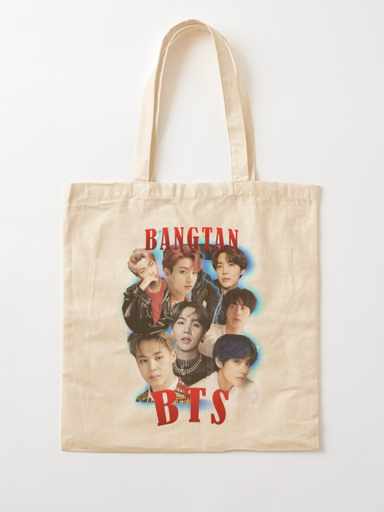 BTS Tote Bag Life Goes On BTS Army Tote Bag K-pop Jin 