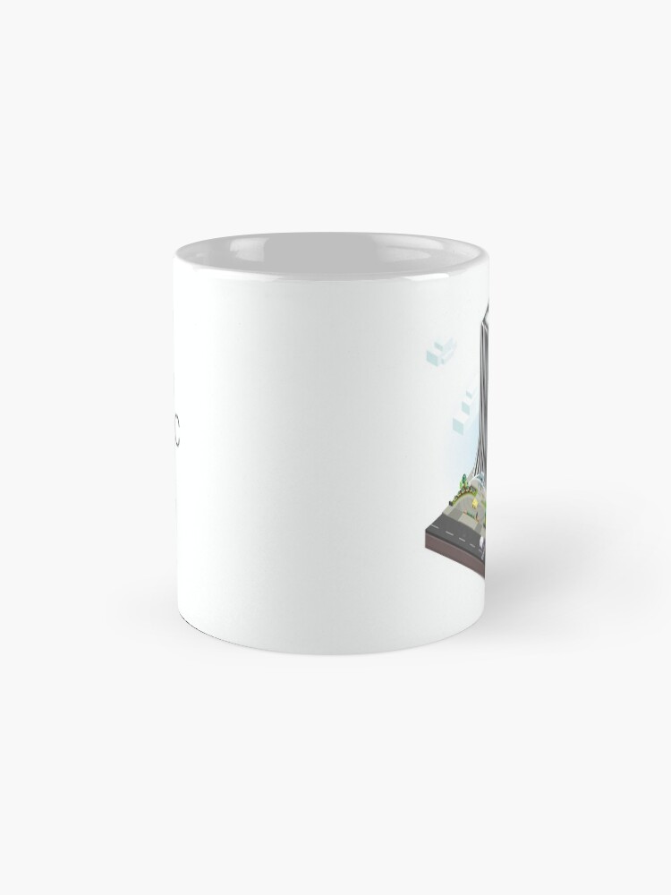 Alternate view of City Blocks: The Metropolitan Building (Rochester, NY) Mug