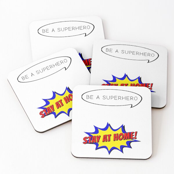 Item preview, Be a superhero - stay at home! designed and sold by kailukask.