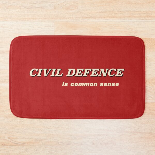 Item preview, Civil Defence is Common Sense designed and sold by Off the Box.