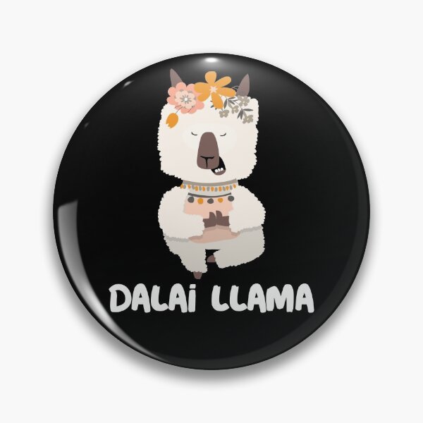 Item preview, Dalai Llama Praying Religion in Costume and Flowers on Head designed and sold by Crapt.