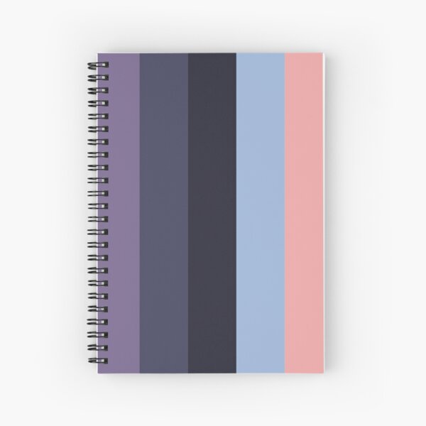 Starscape and Sunrise Palette Spiral Notebook