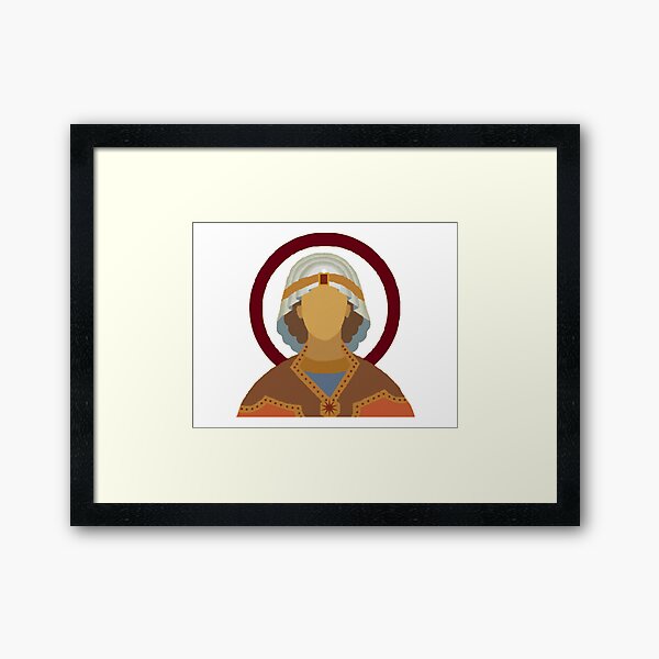 Saint Barbara Framed Art Print