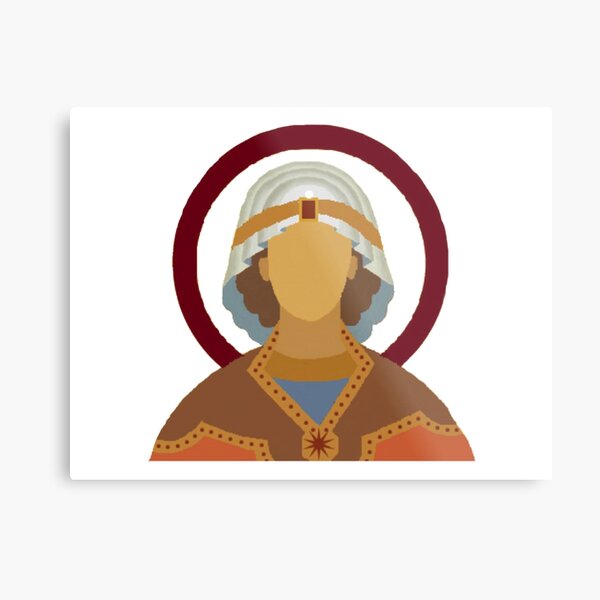 Saint Barbara Metal Print