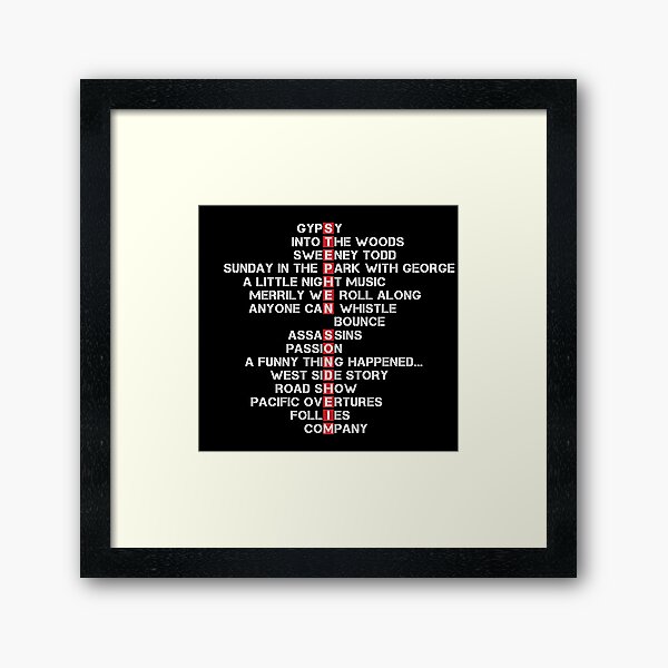 Item preview, Stephen Sondheim designed and sold by lazarusheart.