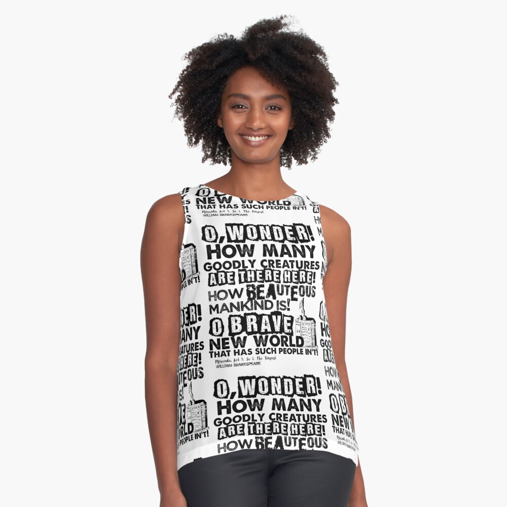 Item preview, Sleeveless Top designed and sold by incognitagal.