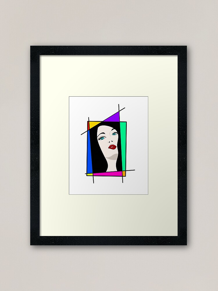 Alternate view of Girl Framed Art Print