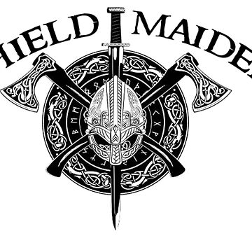 Artwork thumbnail, Shield Maiden by Oneirica