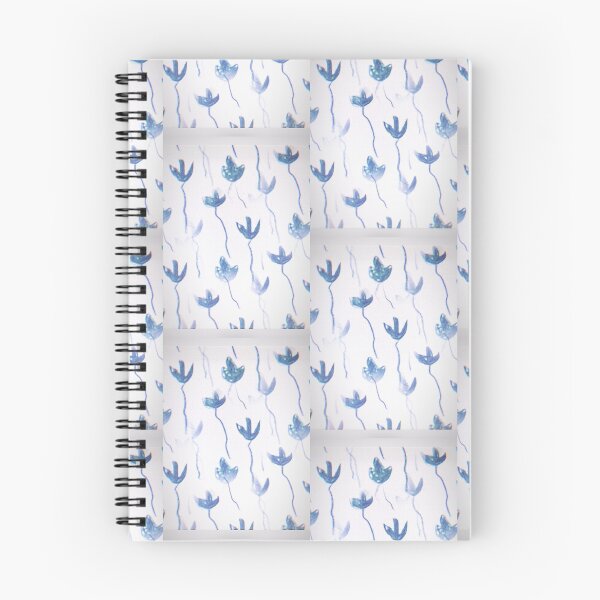 Item preview, Blue flowers  designed and sold by Tonyasartprints.