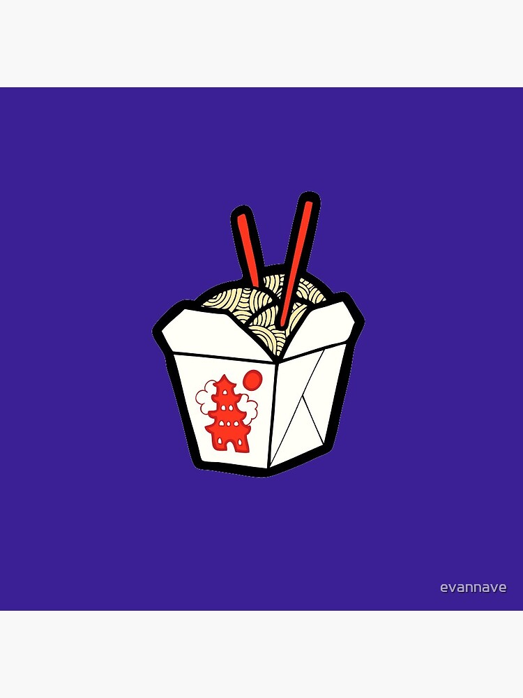 Take-Out Noodles Box Pattern by evannave