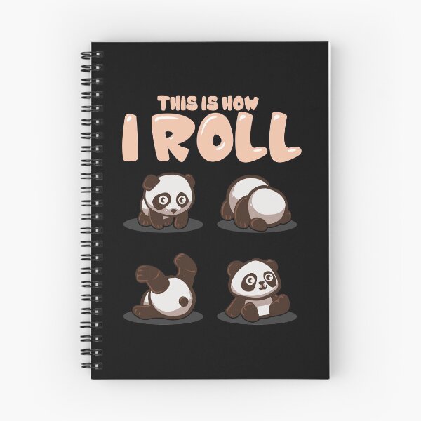 Item preview, This Is How I Roll Panda Pun Kawaii Little Bear designed and sold by perfectpresents.
