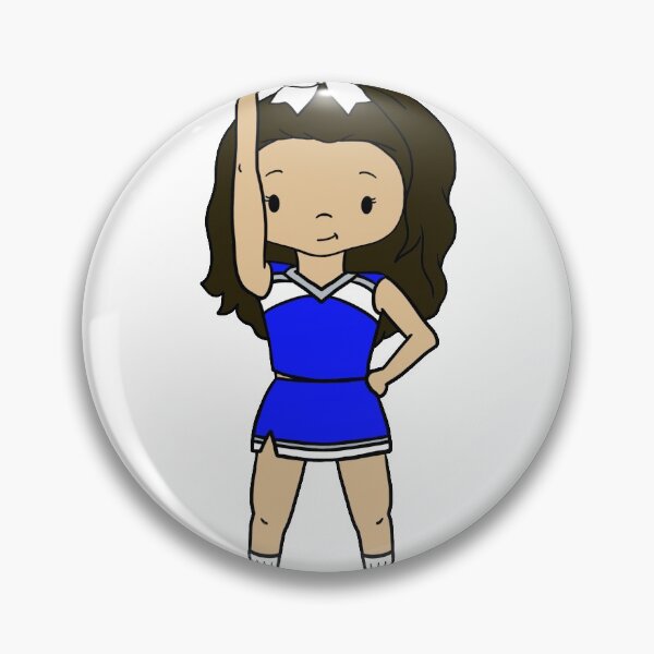 Item preview, Blue Cheerleader designed and sold by MWCommissions.