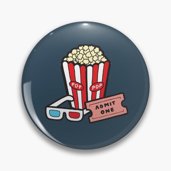 Item preview, Movie Pattern in Dark Blue designed and sold by evannave.