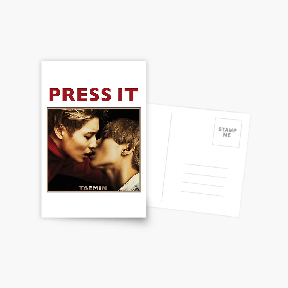 Taemin Press It Official Postcard Complete Set deals