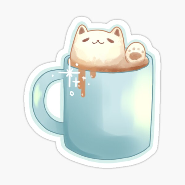 Catpuccion Sticker