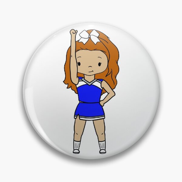Item preview, Blue Cheerleader designed and sold by thespeckledsink.