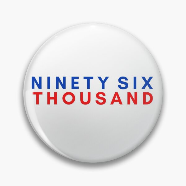 Item preview, Ninety Six Thousand Sticker  designed and sold by chrisevanswife.