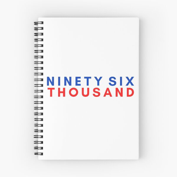 Item preview, Ninety Six Thousand Sticker  designed and sold by chrisevanswife.