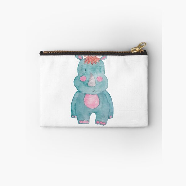 Item preview, Rhinocerus Safari Watercolor Art designed and sold by MaikeArts.