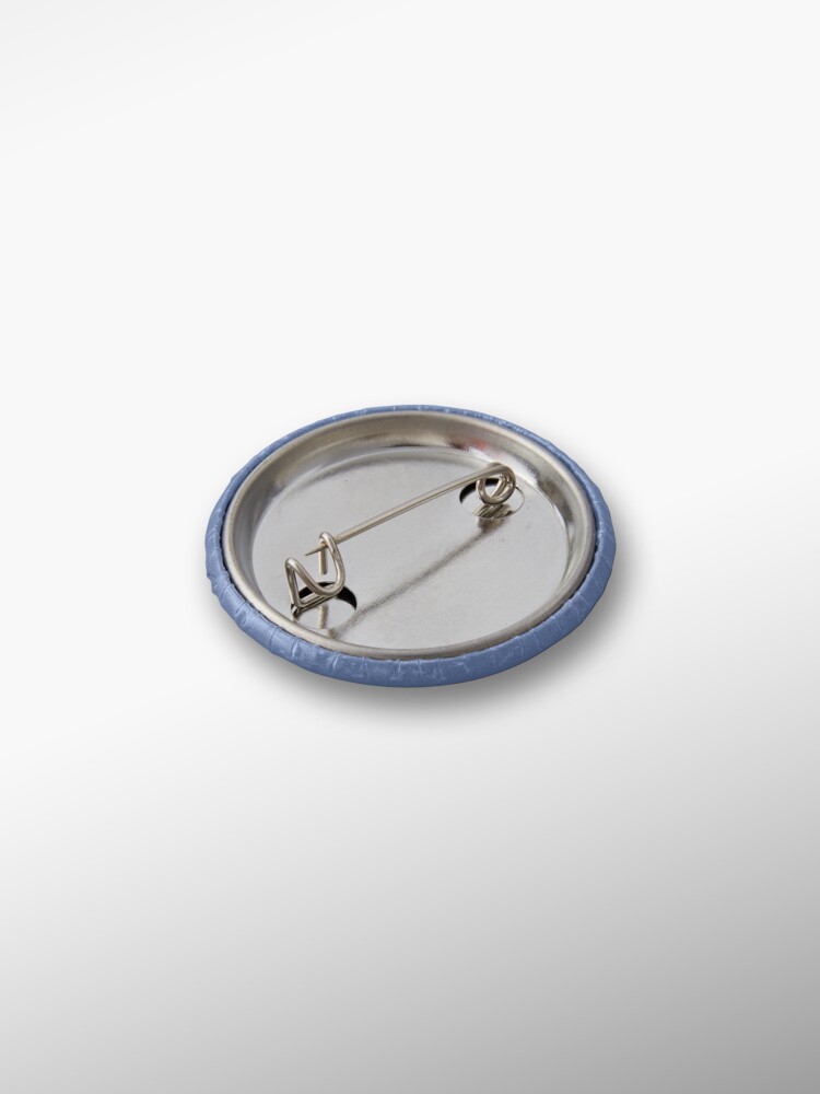 Alternate view of Cute Lutino Lovebird Chubby Bird Design Pin