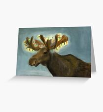 Christmas Antlers Greeting Card