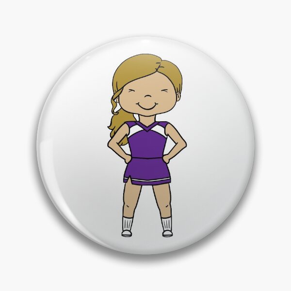 Item preview, Cheerleader Purple Uniform designed and sold by thespeckledsink.