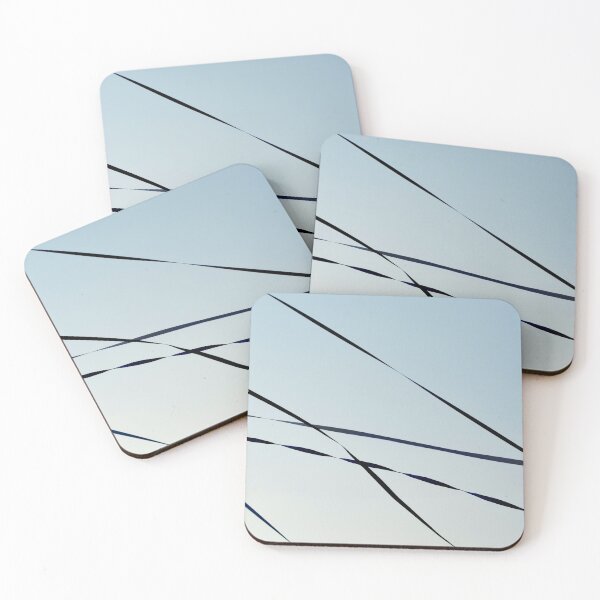 Item preview, Blue paper streamers silhouetted against a blue sky. designed and sold by EAnneH.