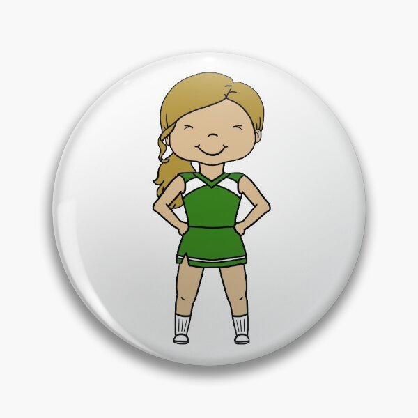 Item preview, Green Cheerleader designed and sold by thespeckledsink.