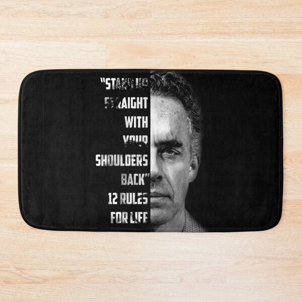Item preview, Jordan B. Peterson - 12 Rules for Life - Rule 1 designed and sold by aasbah.
