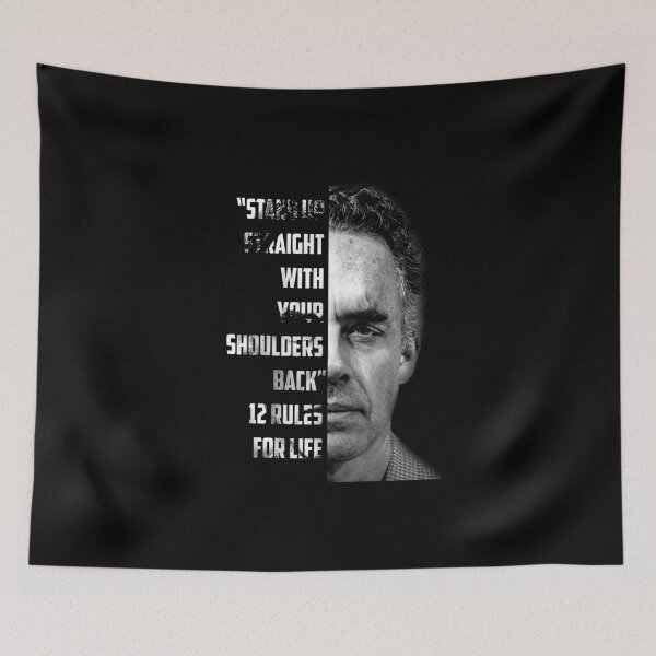 Item preview, Jordan B. Peterson - 12 Rules for Life - Rule 1 designed and sold by aasbah.