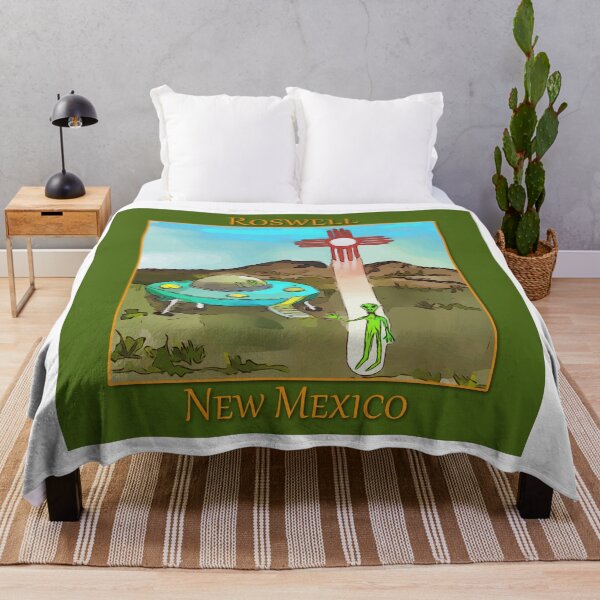 Item preview, Aliens in Roswell New Mexico - WelshDesigns designed and sold by welshdesigns.
