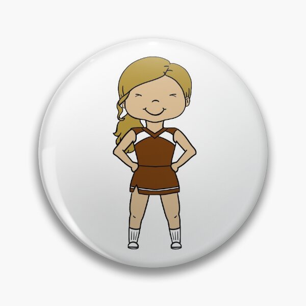 Item preview, Cheerleader Brown Uniform designed and sold by thespeckledsink.