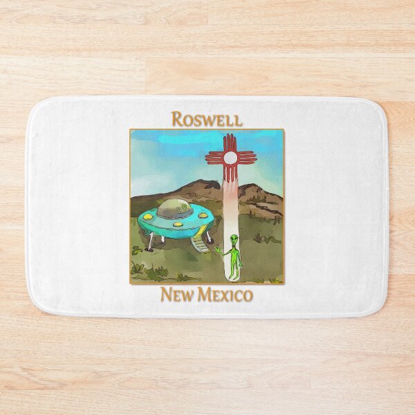 Item preview, Aliens in Roswell New Mexico - WelshDesigns designed and sold by welshdesigns.