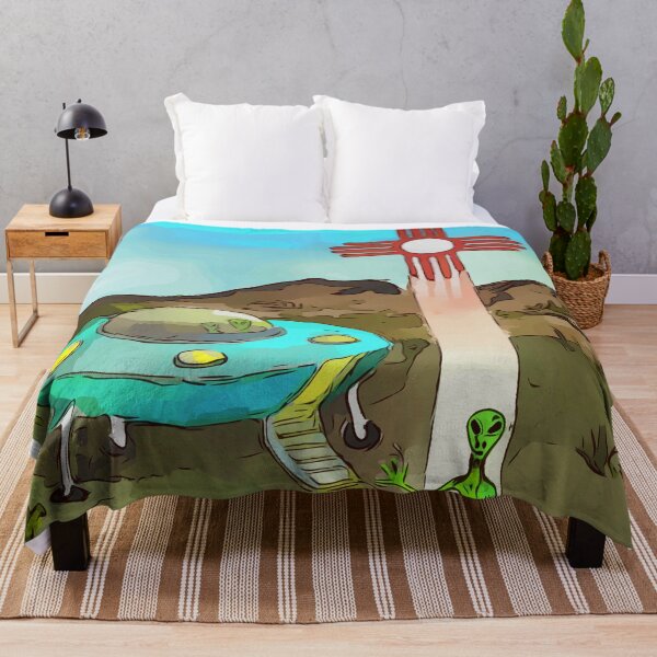 Item preview, Aliens in Roswell New Mexico - WelshDesigns designed and sold by welshdesigns.