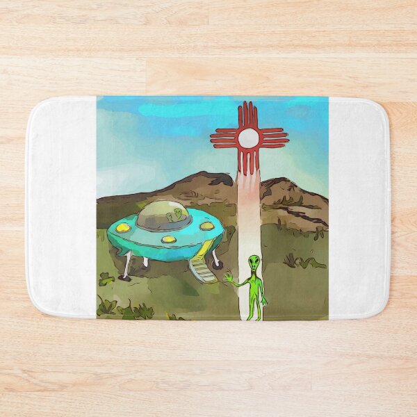 Item preview, Aliens in Roswell New Mexico - WelshDesigns designed and sold by welshdesigns.