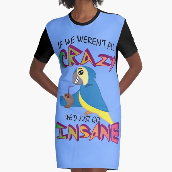 Jimmy Buffet Parrothead Graphic T-Shirt Dress