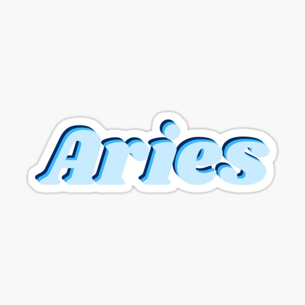 Aries Sticker