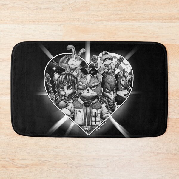 Item preview, Heart 4 STAR FOX <3 | ORIGINAL BLACK VERSION | @kaphonie64 designed and sold by Kaphonie.