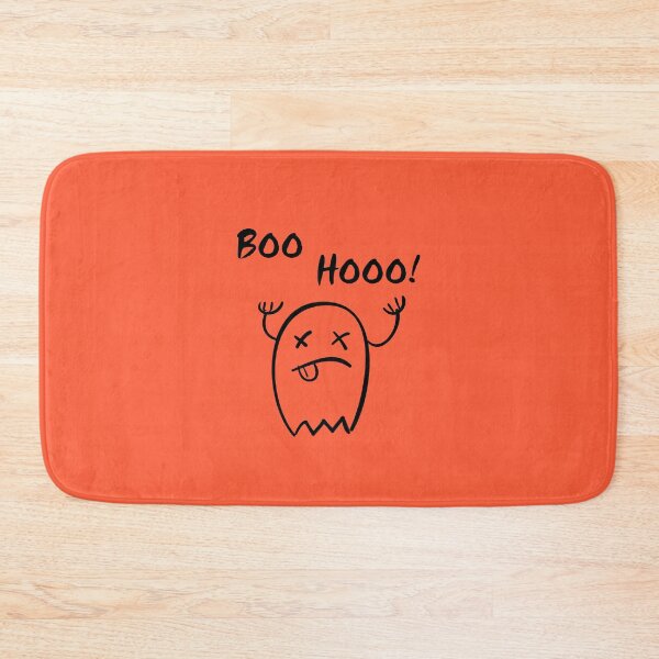 Item preview, Boo Hooo Halloween Ghost Monotone designed and sold by TinyStarAmerica.