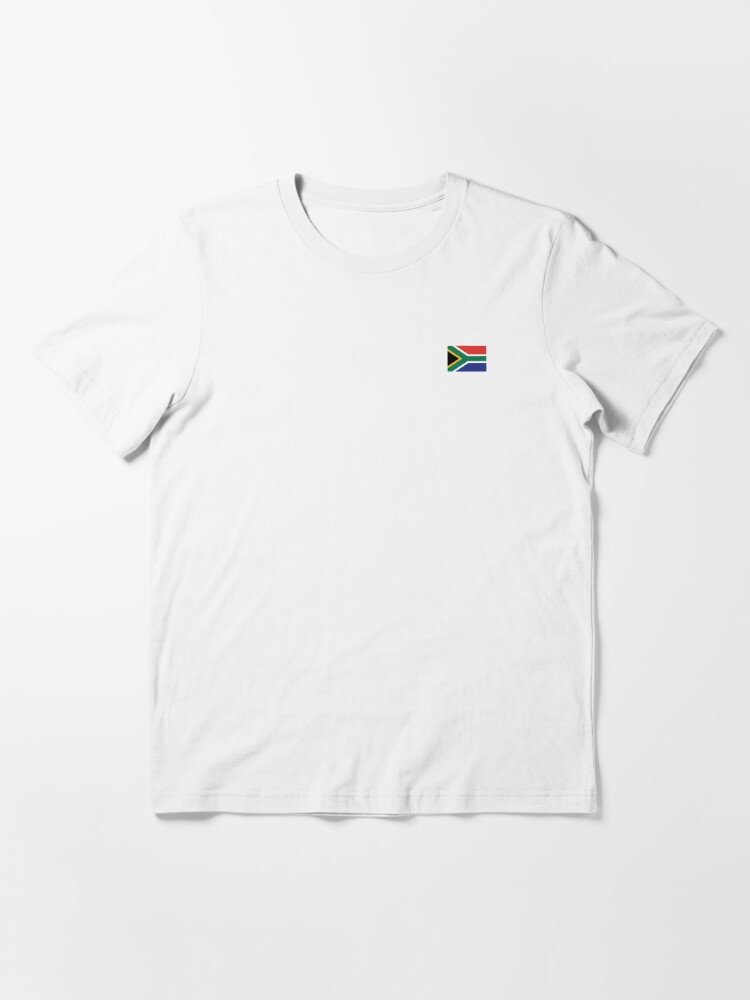 Såvel Feasibility Typisk Small South African flag classic t-shirt" Essential T-Shirt for Sale by  Jesse Weijer | Redbubble
